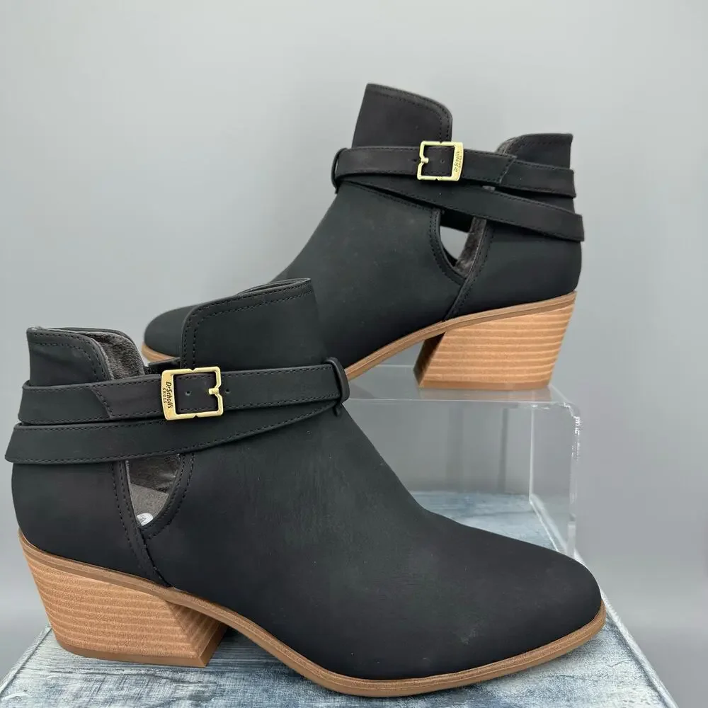 NEW Dr. Scholl’s Literally Women’s Ankle Boots Black Size 10M